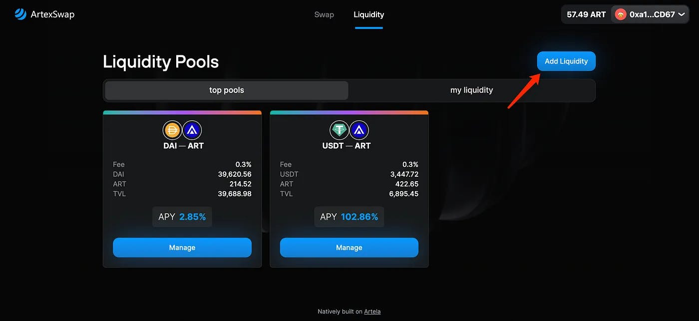 Add Liquidity